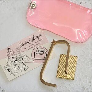 Vintage Fold Up Handbag Hanger in Pouch
